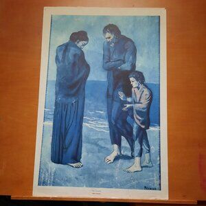 Art Print, "The Tragedy" by Pablo Picasso